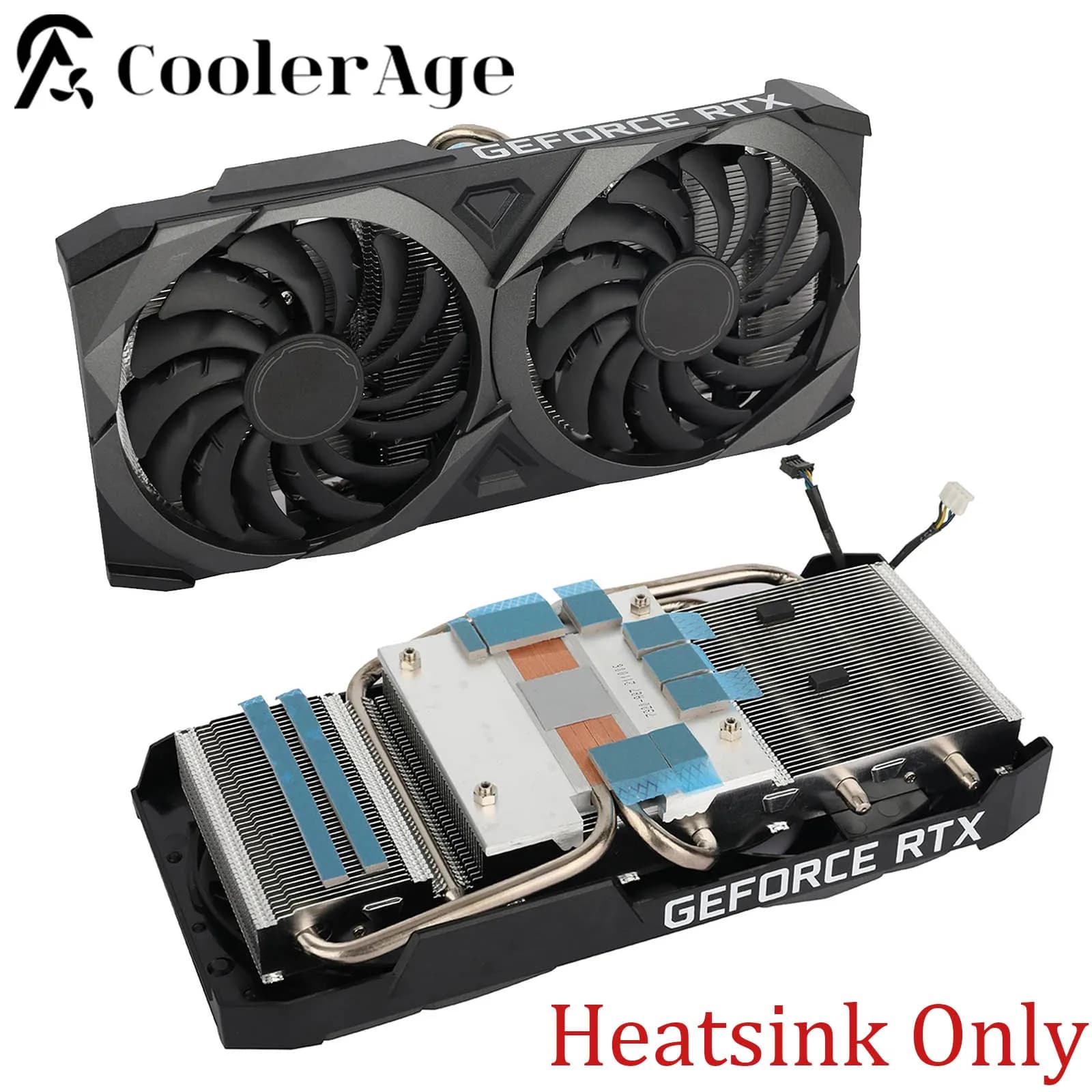 Originale Nuova Scheda Grafica di Raffreddamento Del Dissipatore di Calore RTX3060 RTX3060Ti RT3070 Per MSI RTX 3060 3060 Ti 3070 Ventus 2X Scheda Video Dissipatore di Calore