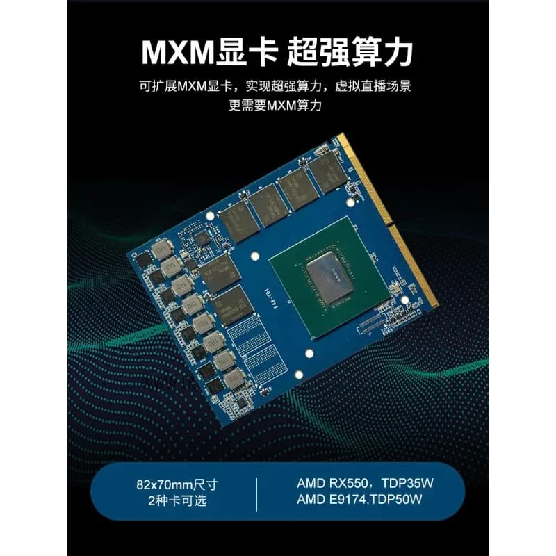 Applicable to Industrial control motherboard 1240P 1260P dual IN input video conference visual capture card