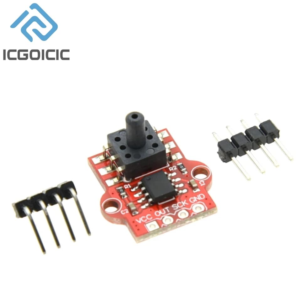 Digital Barometric Pressure Sensor Module Water Level Controller Card 0-40KPa for Arduino Liquid Flow Sensor Module