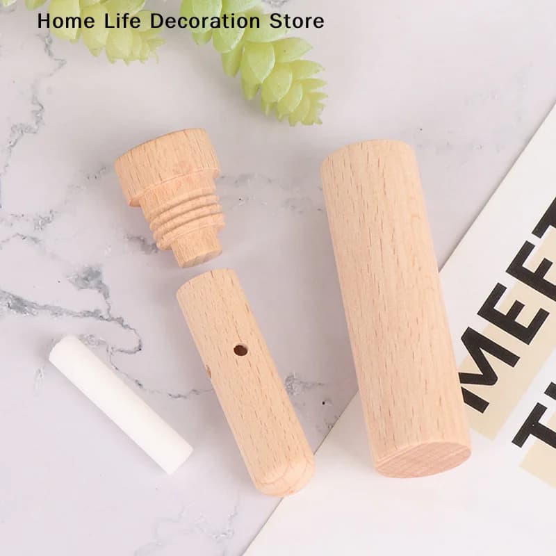 【TG】Diffusore di Aromi in Legno per Oli Essenziali con Stoppini, Inalatore Nasale per Aromaterapia