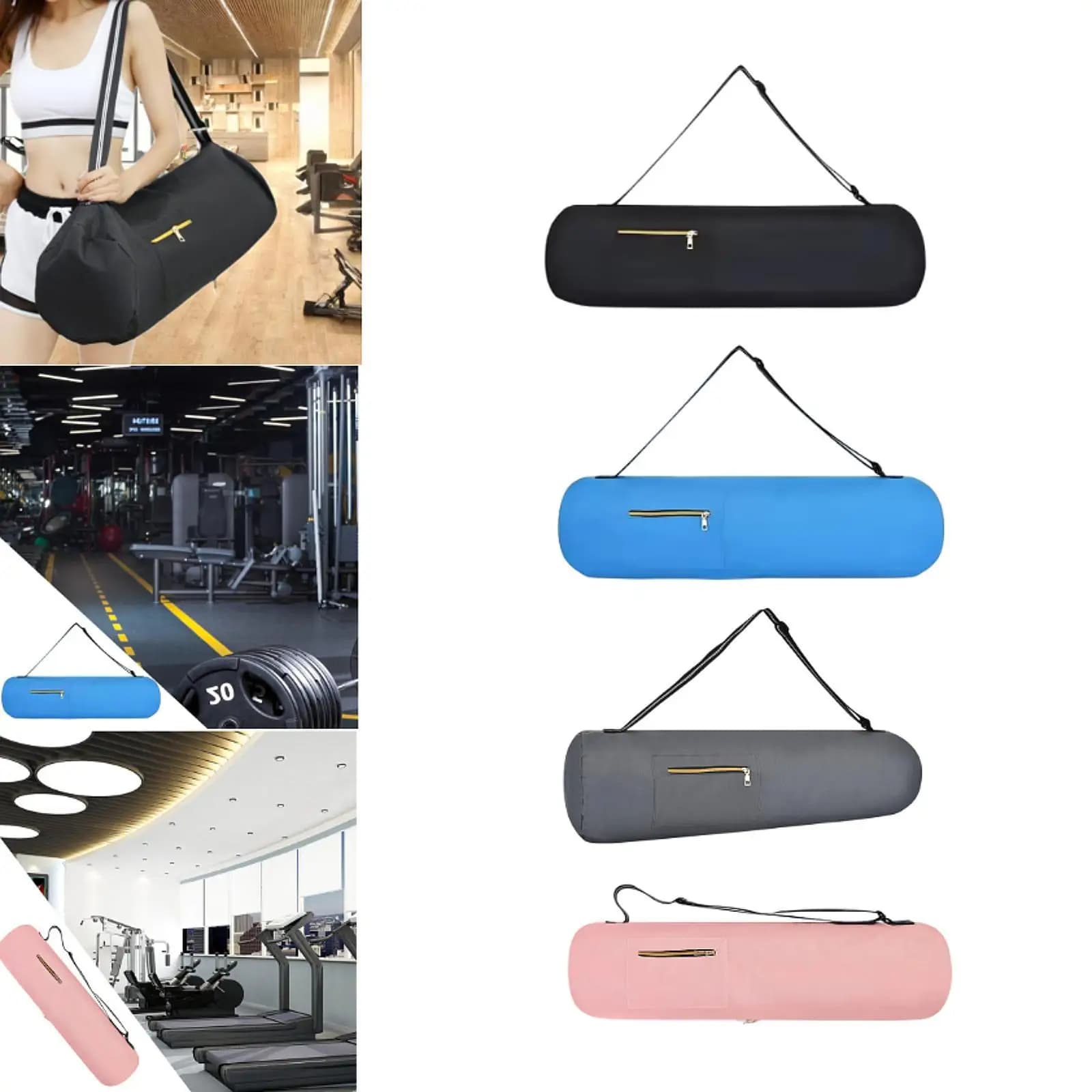 Borsa da Viaggio, Borsa da Nuoto, Borsa a Tracolla Singola Grande e Leggera per Uomo e Donna, Borsa per Snorkeling, Borsa da Palestra per Sport, Viaggi, Piscina, Kayak