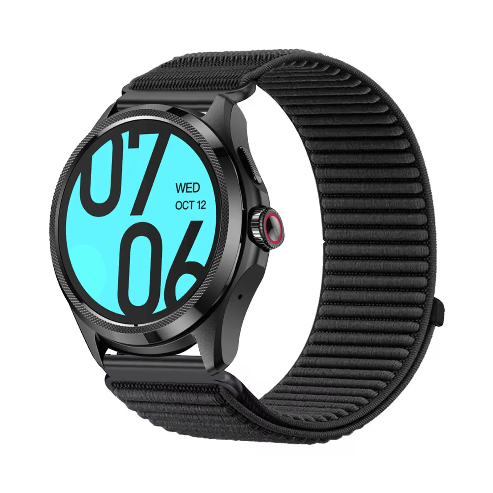 Fasce in nylon per cinturino TicWatch Pro 5, cinturino elastico in nylon con velcro morbido