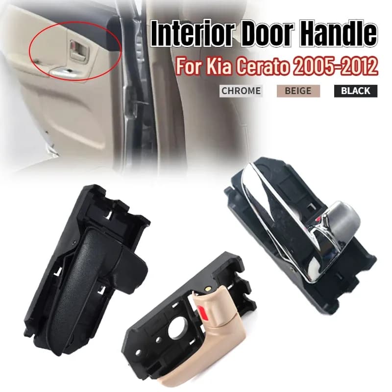 Maniglia per porta interna anteriore posteriore per Kia Cerato 2005 2006 2007 2008 2009 2010 2011 2012 Maniglie interne 82610-2F000 82620-2F000