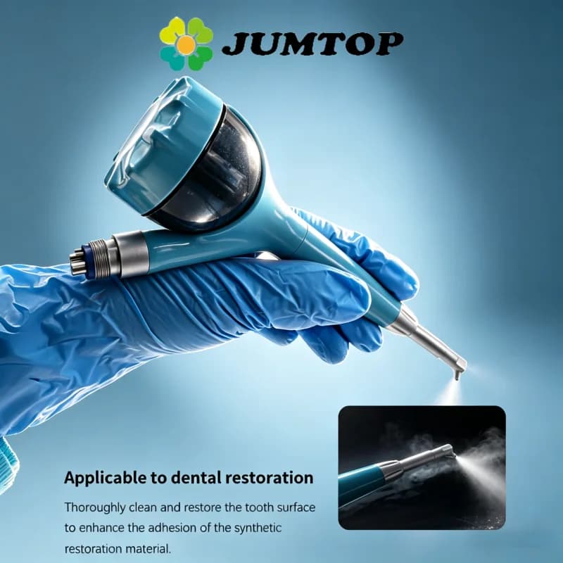 JUMTOP Dental Sanding Gun, Tooth Whitening Spray Polisher