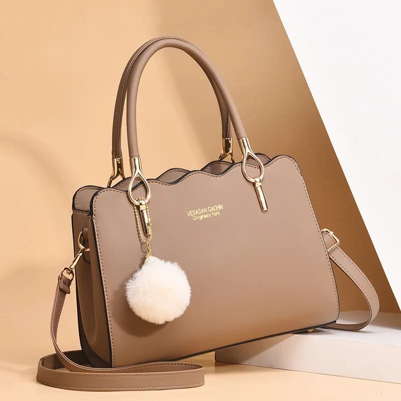 Yogodlns Borse da donna Borsa tote grande da donna Borse a tracolla quadrate femminili Bolsas Femininas Sac Borsa a tracolla in pelle PU Hairball