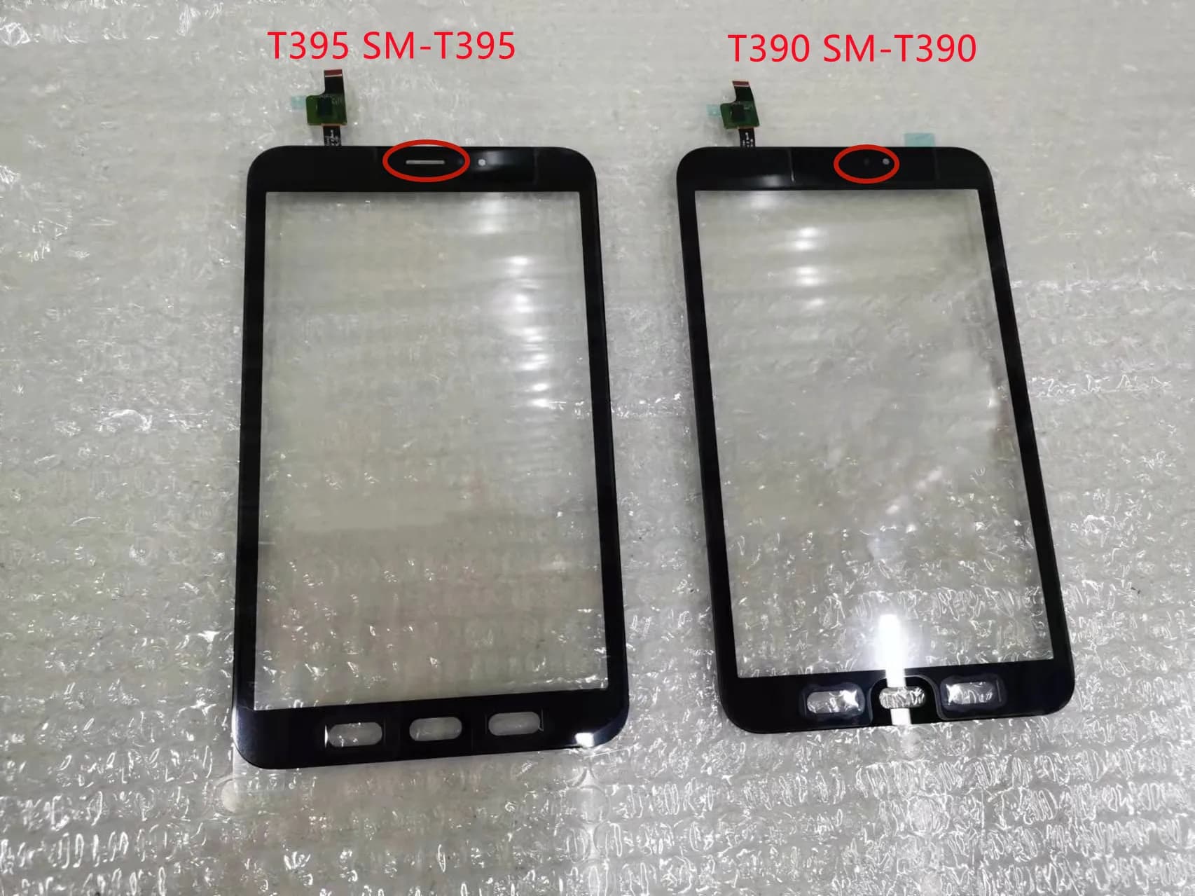 Schermo Touch da 8 Pollici per Samsung Galaxy Tab Active 2 T390 SM-T395 SM-T390 T395, Pannello Digitalizzatore con Sensore, Vetro Frontale per Tablet Testato