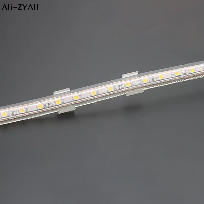 20PCS 10/12/14/17/20mm LED Strip Fix Clips Connector For Fixing 2835 Neon Light 220V COB Plastic Buckle Flexible Accessories