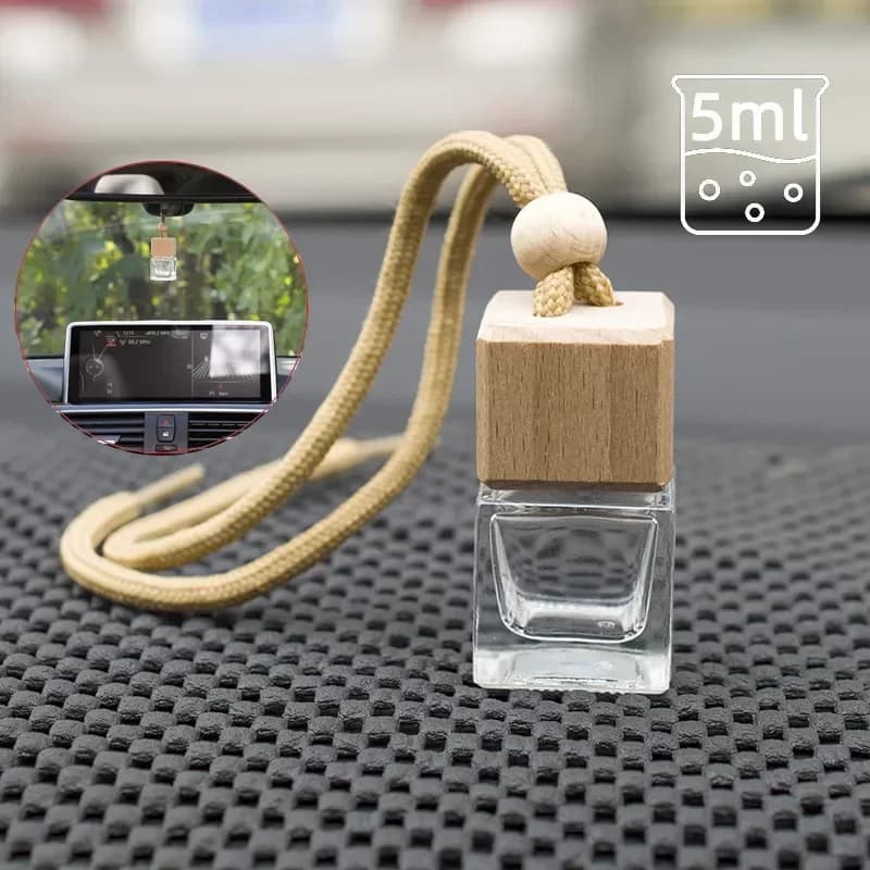 10/30 pz 5 ml Auto Perfume Bottle for Essential Oils Deodorant Auto Ornament Auto-styling Perfume Pendant Auto Accessories Hot