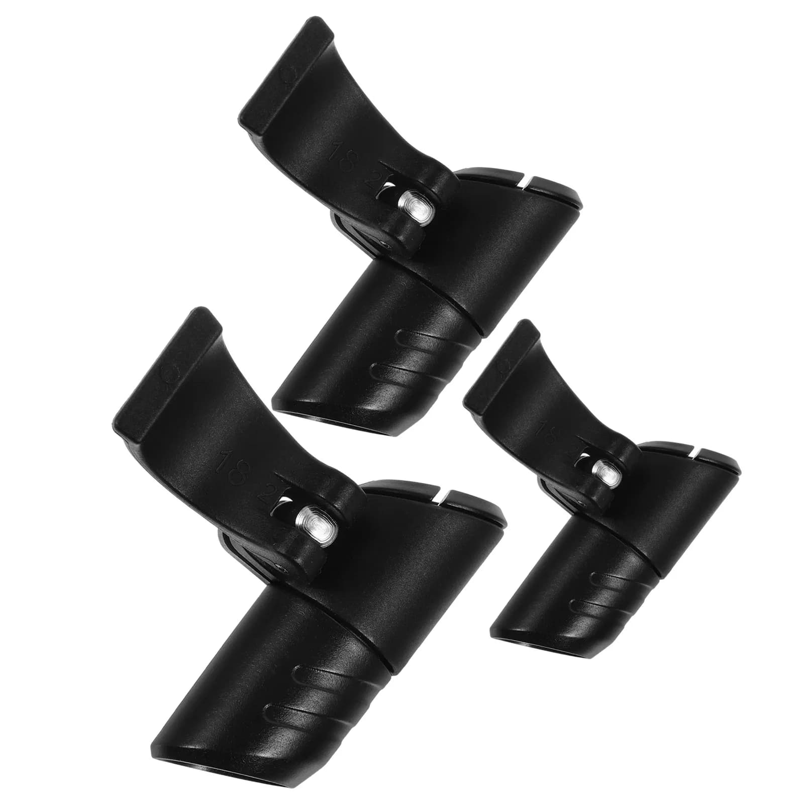 3Pcs Trekking Pole External Lock High Strength Quick Release Flip Lock Replacement Clamp for Hiking Walking Pole Accessories