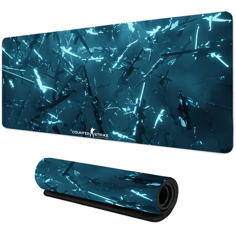 CSGO Gaming mouse pad grande ispessimento allungamento tastiera da ufficio pad da polso creativo fps ragazzi gioco esports tappetino da scrivania