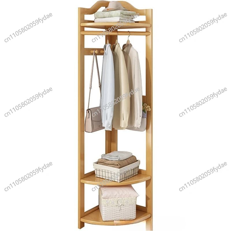Appendiabiti da terra per camera da letto, appendiabiti angolare semplice, appendiabiti per la casa, scaffale portaoggetti