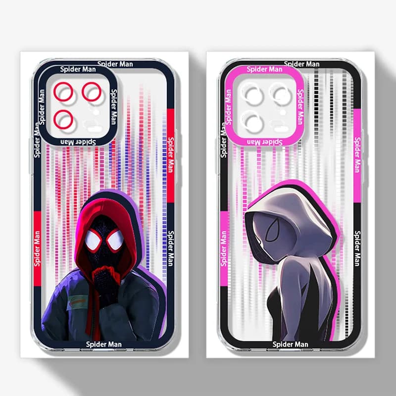 Cover Morbida in Silicone per Xiaomi POCO X8 Pro Max X7 X6 Neo X5 X3 F8 F7 Ultra F6 F5 F3 M6 M8 M7 PRO 4G 5G M5S - Edizione Spider-Man