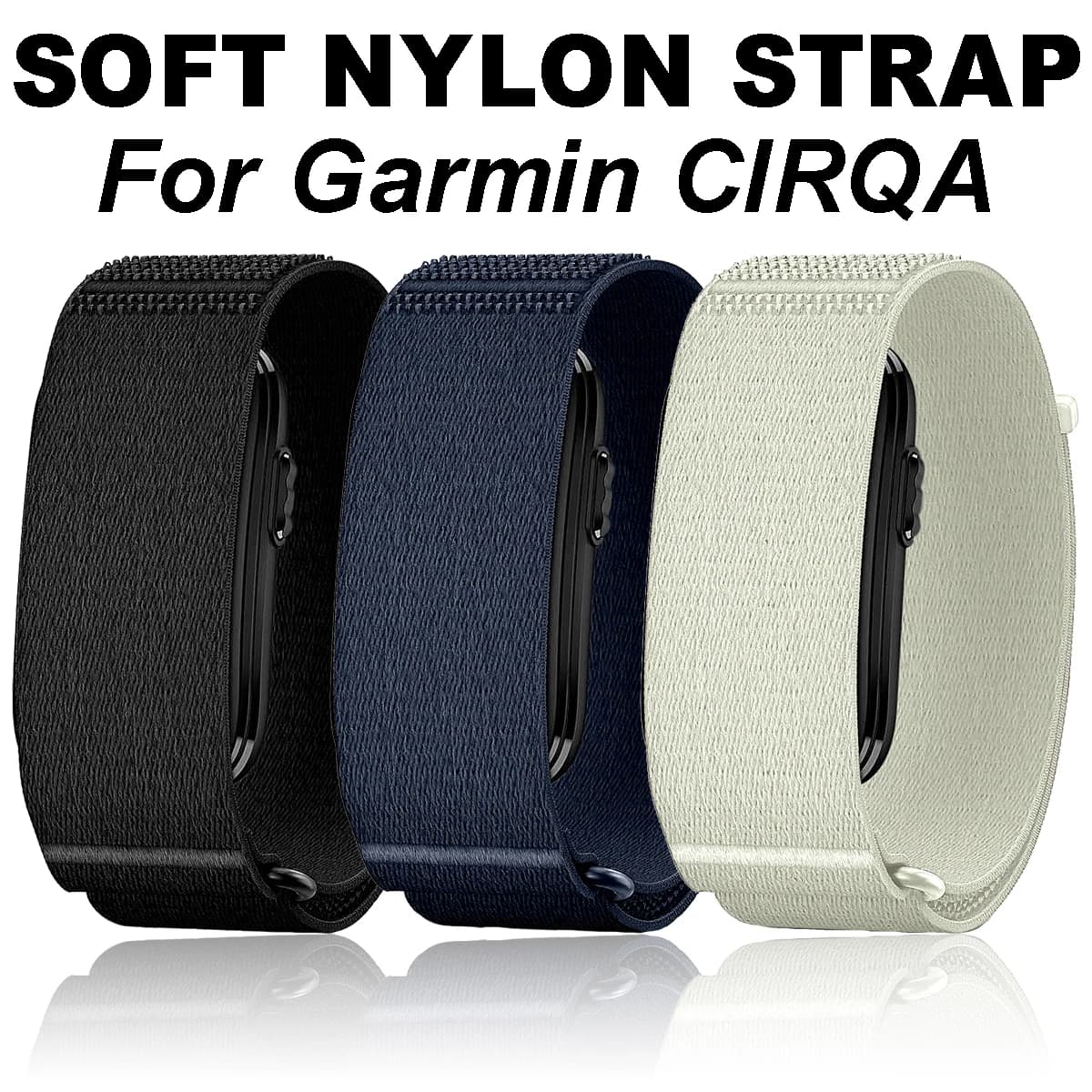 New Nylon Weave Bicep Strap for Garmin CIRQA Smart Band Replacement Wristband Fitness Tracker Armband for Garmin CIRQA Accessory