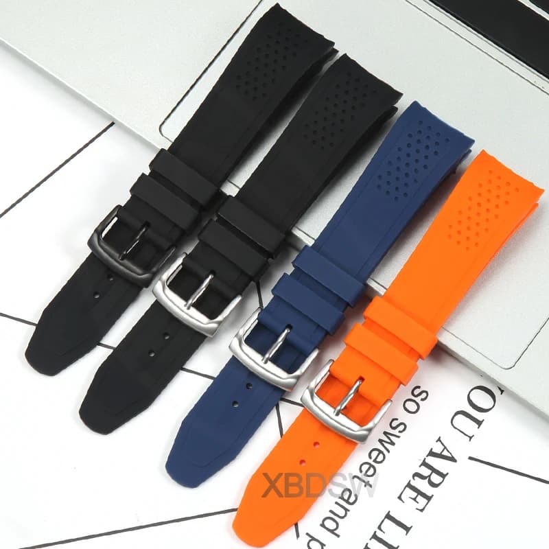 Silicone Band For Citizen Eco-Drive Weekender Mens Watch Strap AW1158-05L AW1150-07E AW1156-01W 23mm Sport Waterproof Band