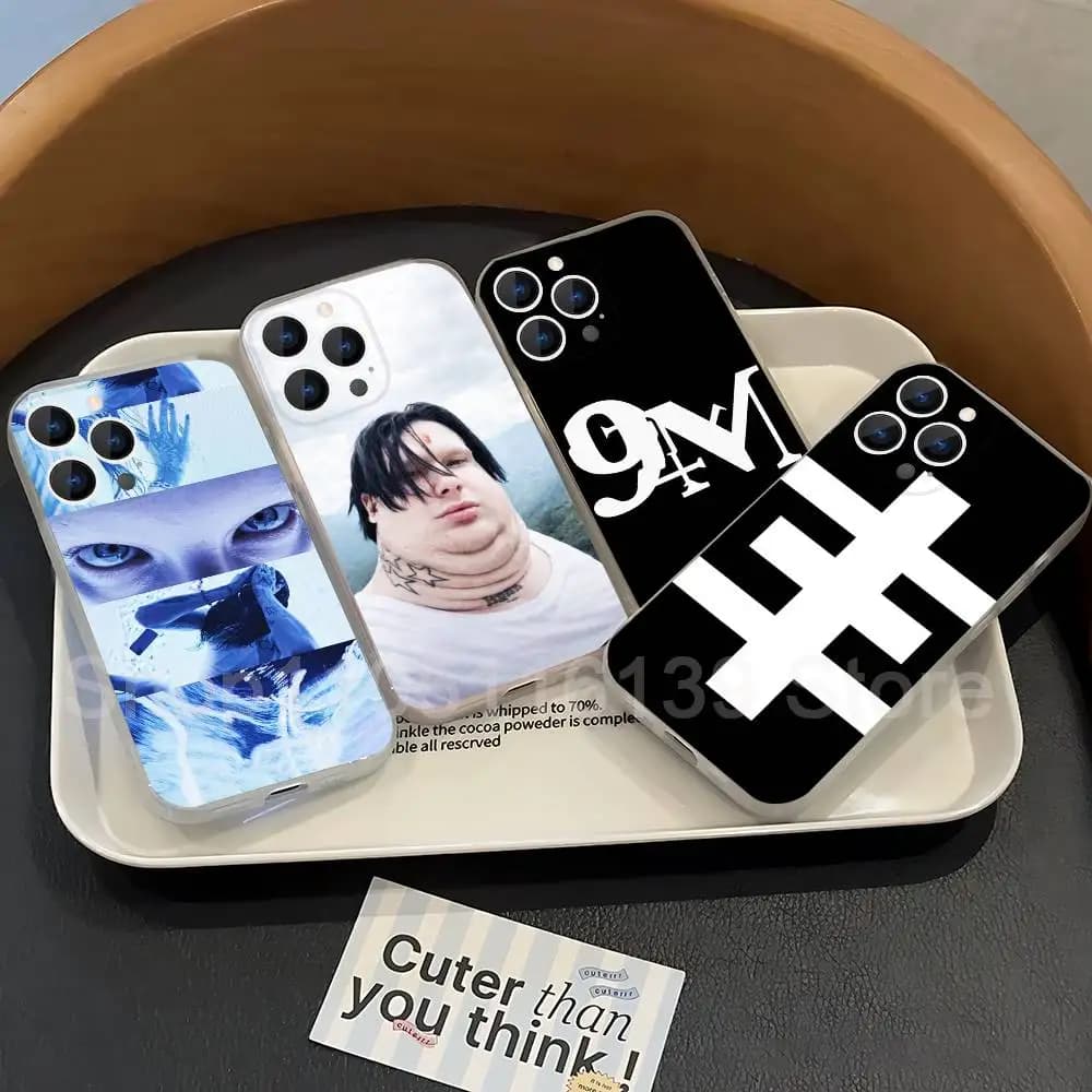 Cool 9mice Phone Case For iPhone 17,16,15,14,13,12,11 Pro,Max,Plus,X,XS,XR,SE4,E Mini Transparent Soft Cover