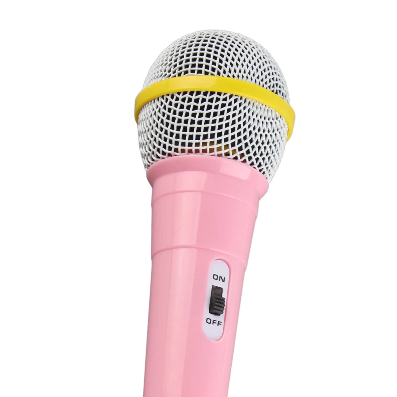 Child Singing Mic Portable Low Distortion 3.5mm Plug Clear Sound Kids Wired Microphone for Musical Instrument for Karaoke