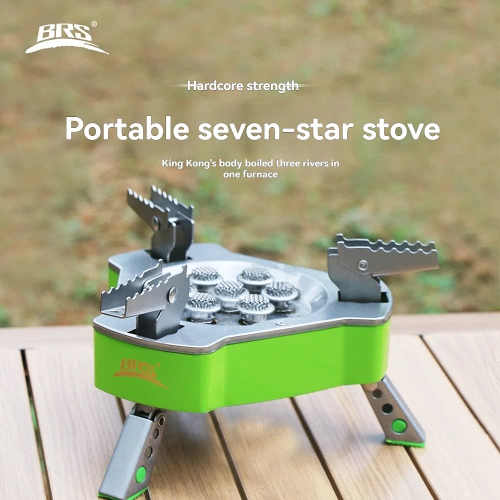 New BRS-71A Seven Star 9800W High Power, Backpacking Portable, Powerful Propano burners for Exterior - Model 2028 (for 2026)