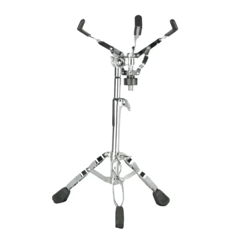 Supporto per rullante AEF6 con porta bacchette, altezza regolabile per rullante da 25 a 40 cm, pad per batteria, per principianti di batteria