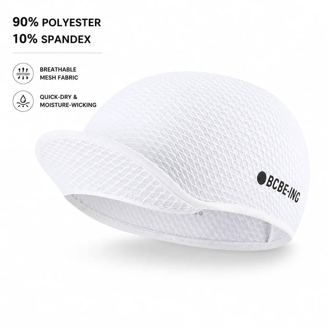 Breathable Mesh Cycling Cap Quick Dry Bicycle Helmet Liner Summer Bike Headwear for Road MTB Men Women