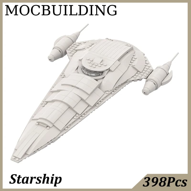 Royal astronave modello MOC Building Block mattoni Puzzle giocattoli per bambini regalo di compleanno