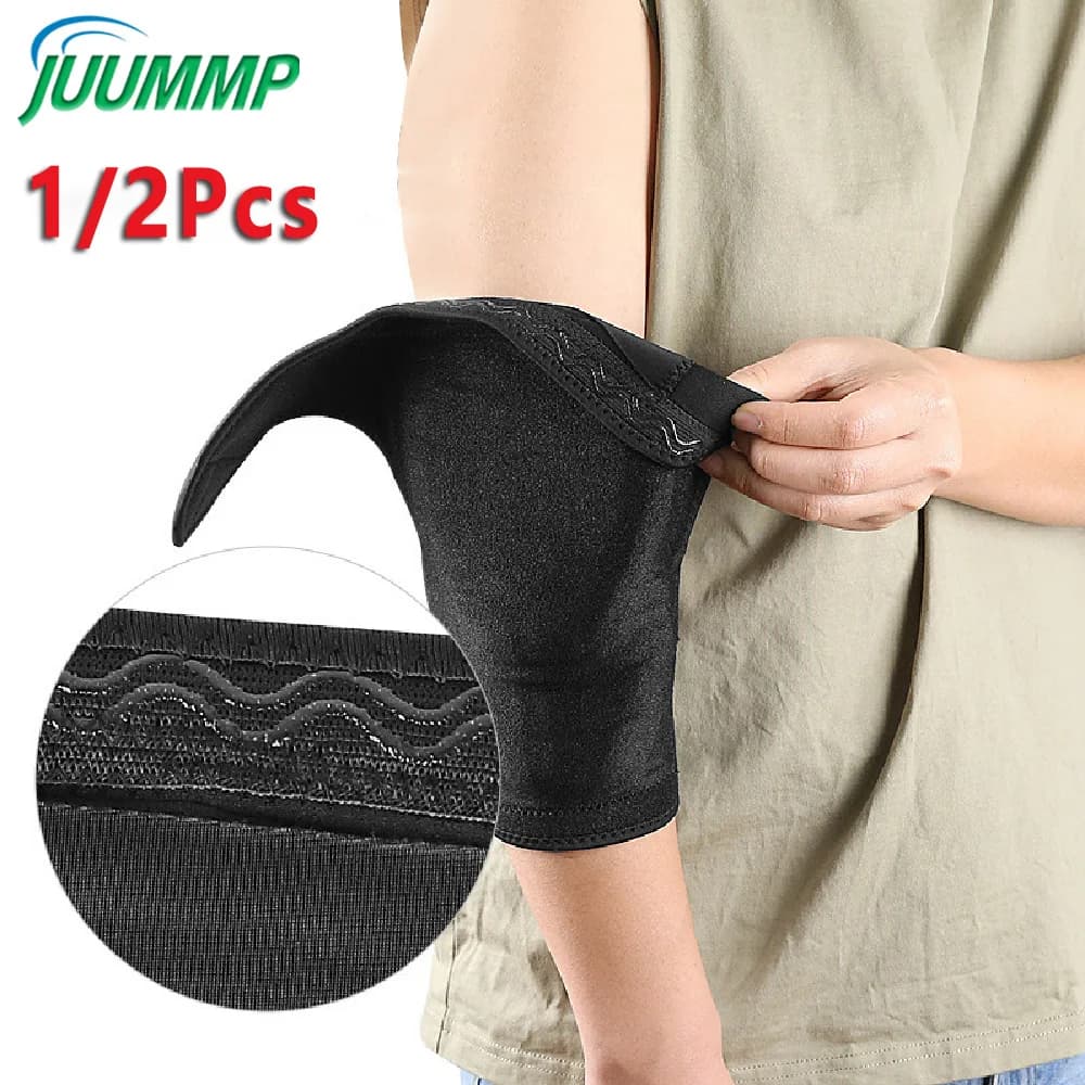 1/2PCS Compression Elbow Pads, Breathable Elastic Arm Brace Support, Elbow Wraps Protector for Basketball Volleyball Fitness