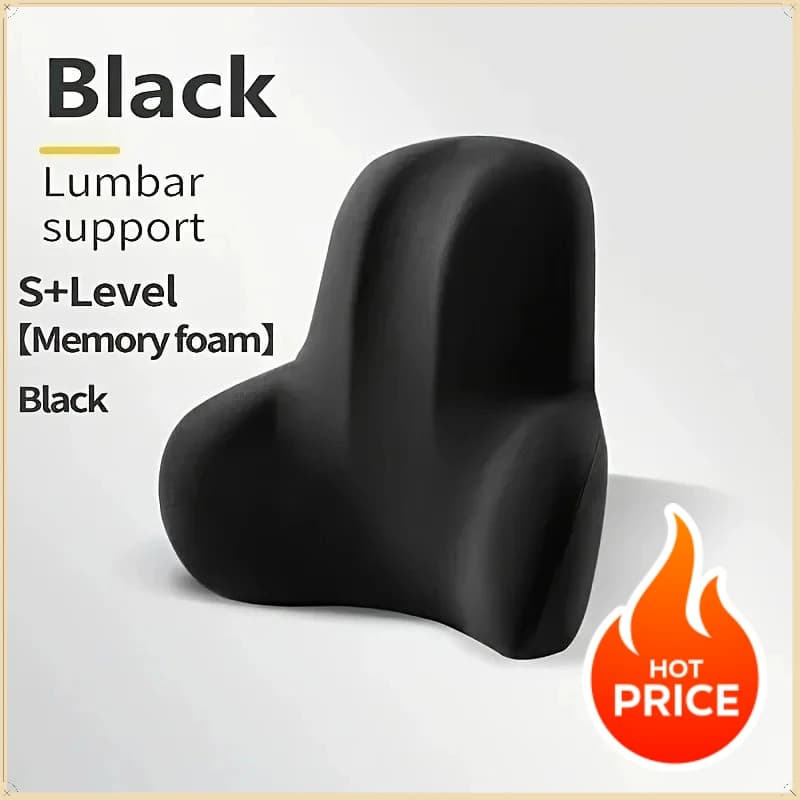 Cuscino Lombare in Memory Foam 2026 per Auto, Ufficio, Sedie da Gaming, Supporto Post Parto per la Vita, Cuscino Multifunzionale per Alleviare il Dolore