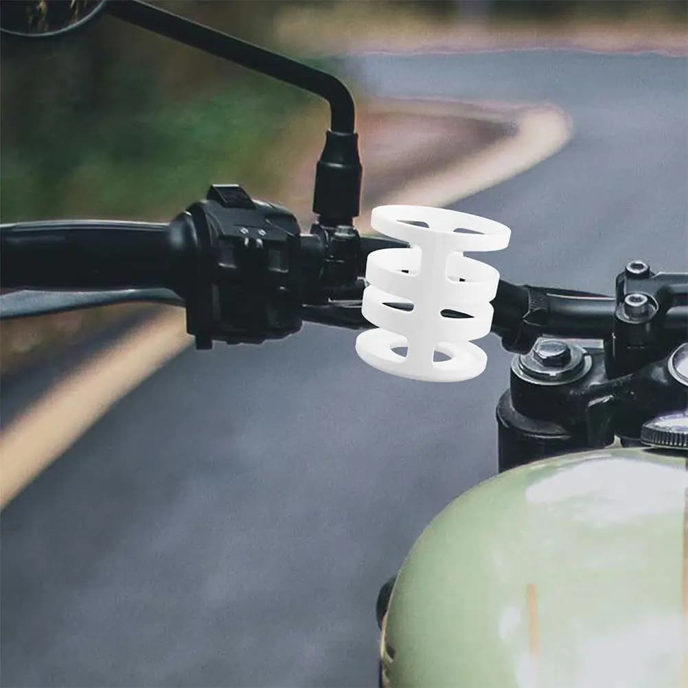 2Pcs Bike Drink Bottle Holder Round Water Bottle Cage Multi-Functional Outdoor Cycling Hiking Motorcycle Handlebar Bracket