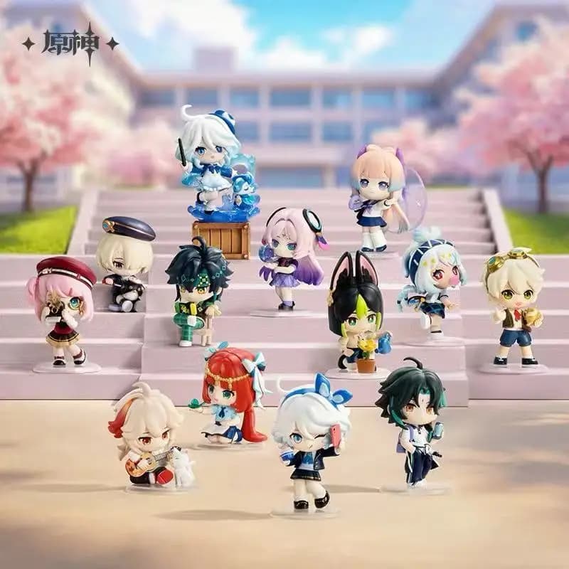 MiHoYo Official Genshin Impact Genuine Product Furina Xiao Citlali Tabletop Ornament Game Merchandise POP MART Item Holiday Gift