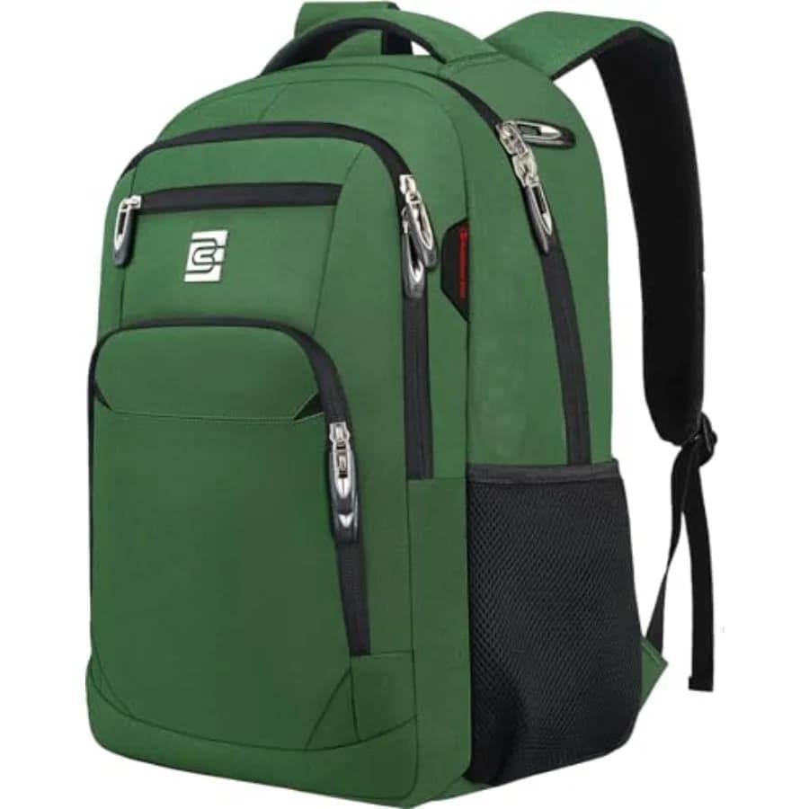 Zaino, Zaino Antifurto Sottile e Resistente per Viaggi d'Affari, Borsa per Computer Impermeabile per Uomo e Donna, Adatta per N