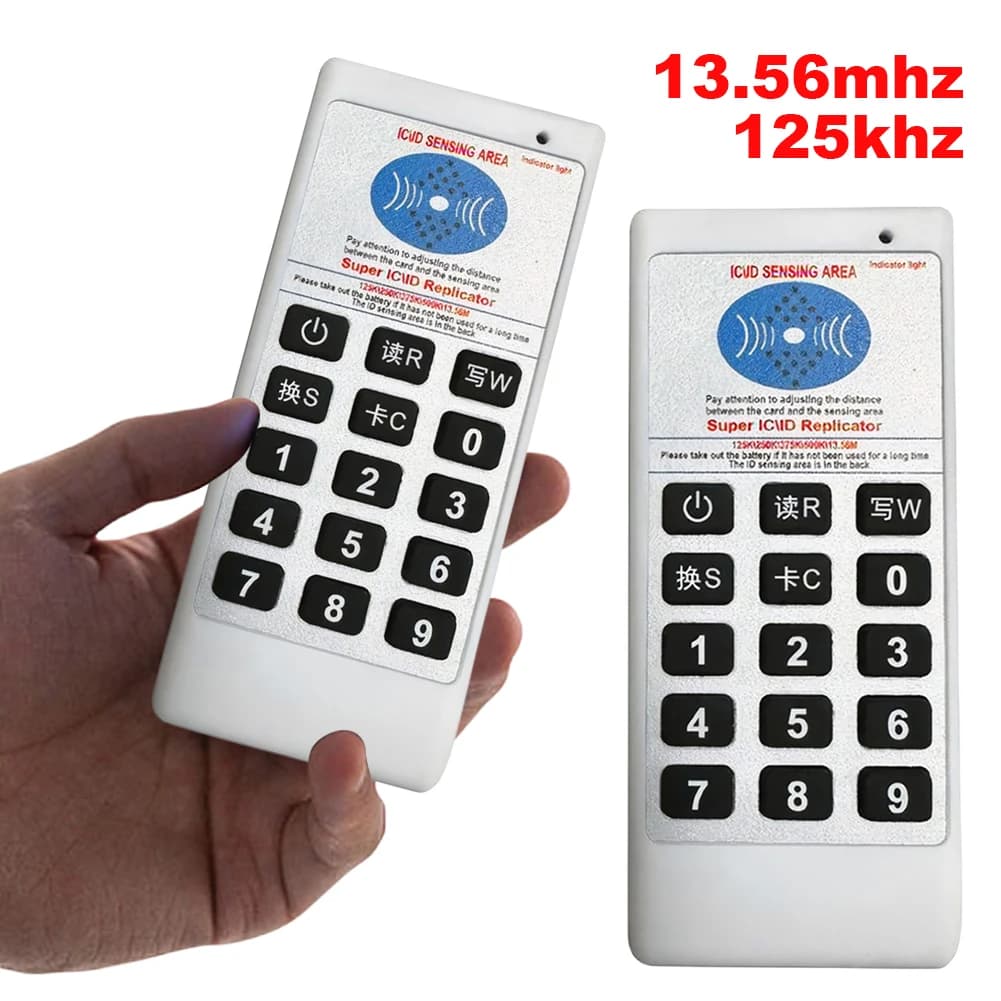Duplicator Cloner 125Khz-13.56MHZ RFID NFC IC Card Reader & Writer Handheld RFID Smart Card Reader IC/ID Writer Programmer