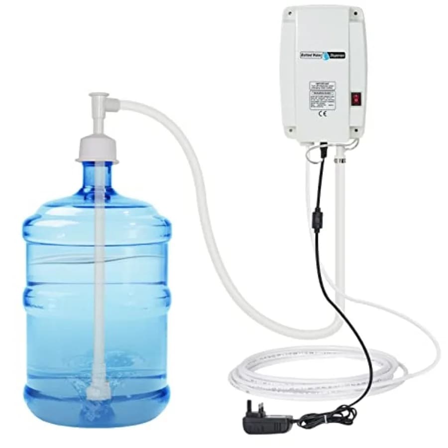 Sistema di Erogazione Acqua in Bottiglia con Pompa Elettrica 110V 60PSI Compatibile con Macchine per Caffè/Tè