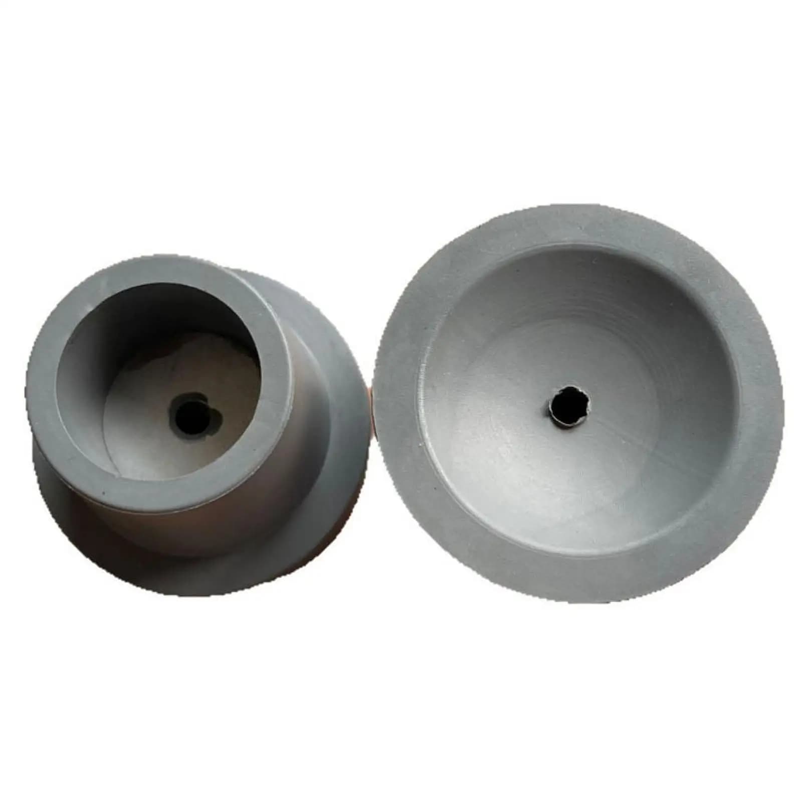 Reinforced Rubber Foot Pads Anti Slip Trekking Pole Tips Sturdy Wear Resistant Parts for Bath Seat and Commode Chair