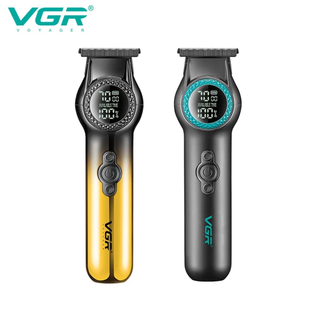 VGR tagliacapelli professionale barbiere tagliacapelli 8000 giri/min tagliacapelli ricaricabile taglio di capelli 0mm Trimmer per uomo V-990