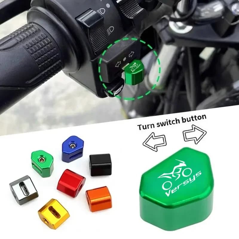 Per Kawasaki Versys 650 1000 300x Accessori per copritasti con pulsante interruttore indicatori di direzione moto