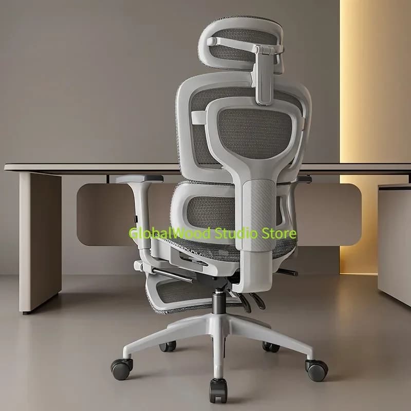 Mobili rosa Sedia ergonomica Sedie e divani da ufficio Sedia da divano per sedie da scrivania Tavolo da scrivania da gioco Sedia antigravità Computer