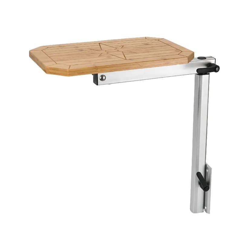 RV yacht hidden pull table legs, removable lifting movable table foot bracket