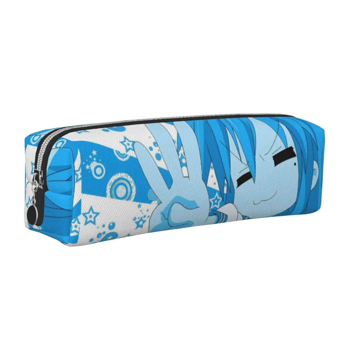 Simpatici astucci Izumi Konata Lucky Star Astuccio per matite anime Penna per studenti Grandi borse portaoggetti Cancelleria per ufficio con cerniera