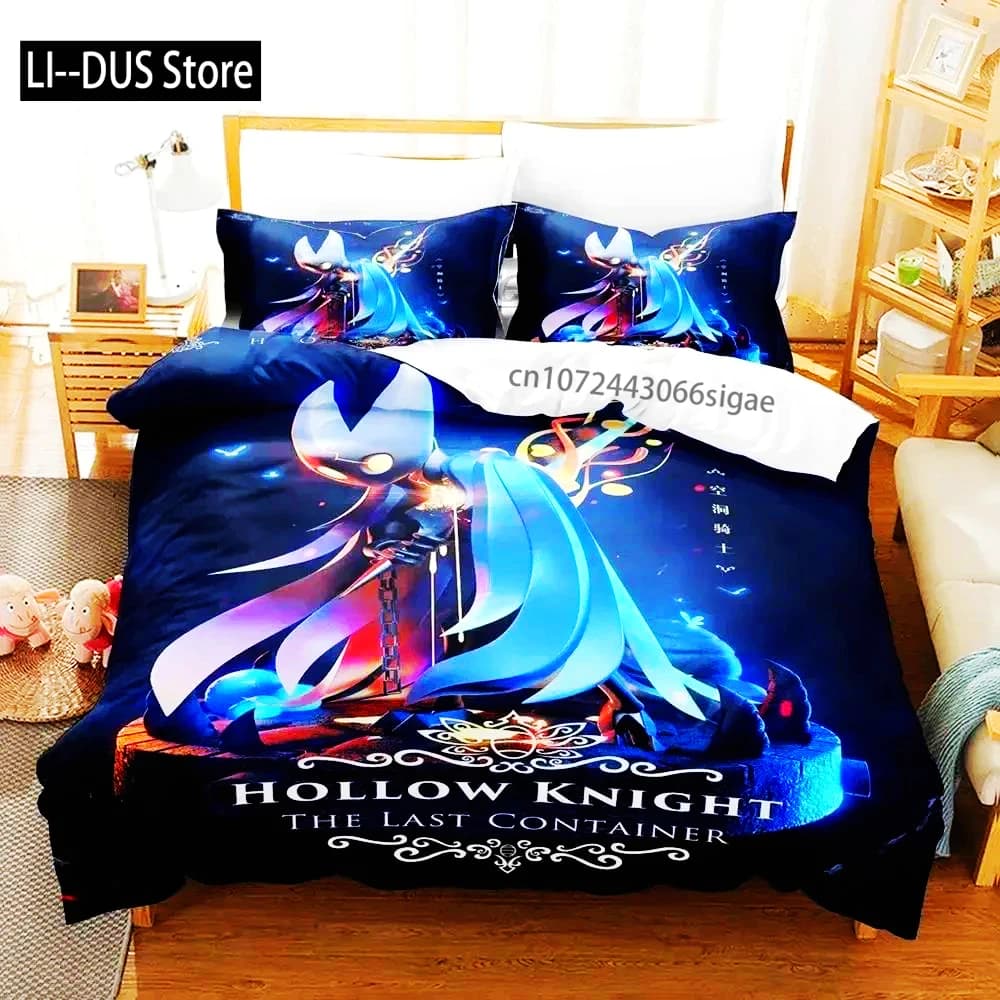 Game Anime Hollow Knight Bed linen set Copripiumino Set Bed cover Federa Trapunte King Queen Size Twins Set adult bedding