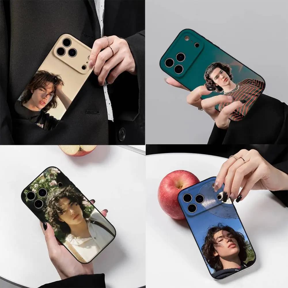 C-Conan Gray Singer Phone Case For IPhone 17 16 15 14 13 12 11 X XR XS Plus Pro Max Mini Soft Black Cover