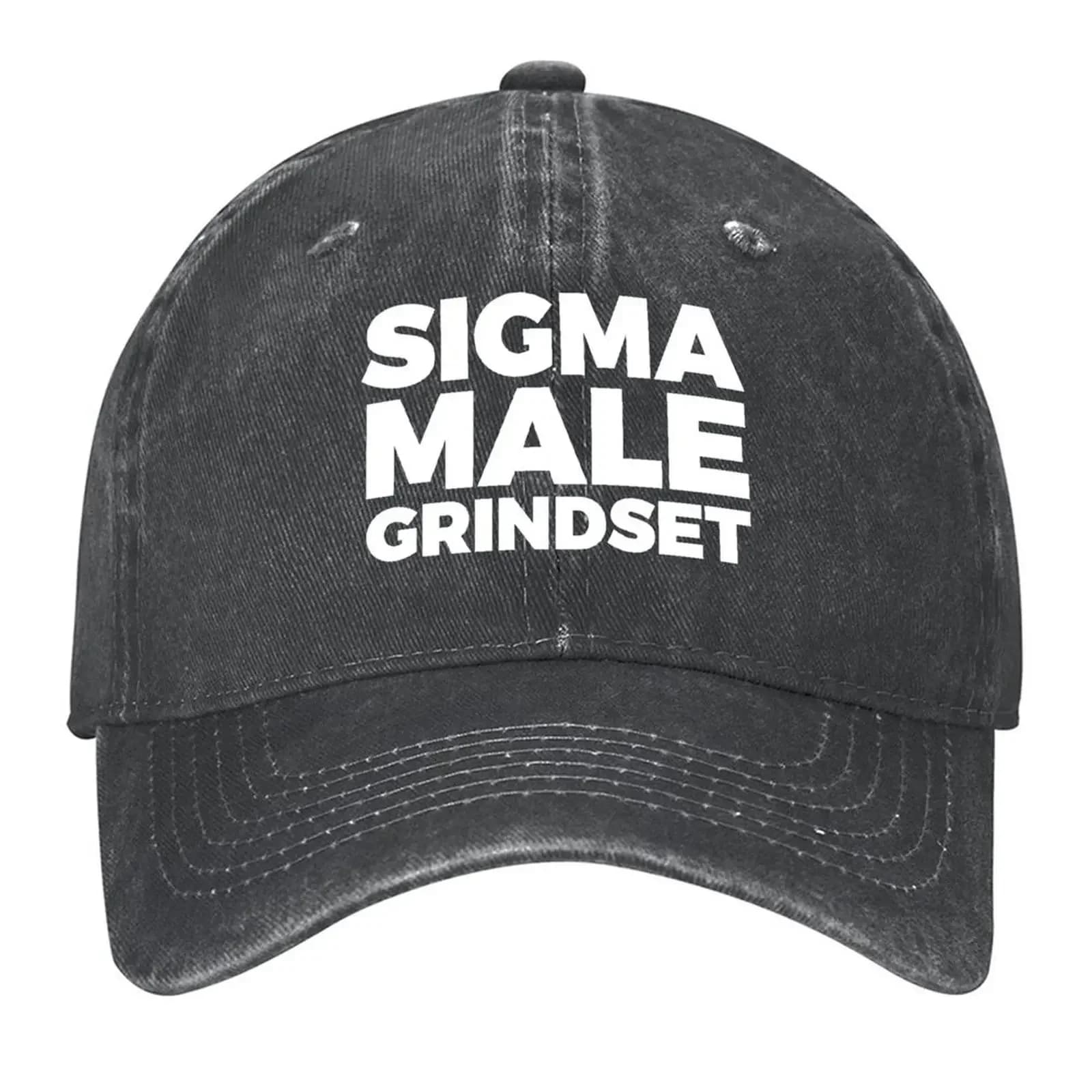 2026 Sigma Male Grindset Baseball Cap golf hat genuine Ball Cap Horse Hat Trucker Cap Women's Golf Wear Men's