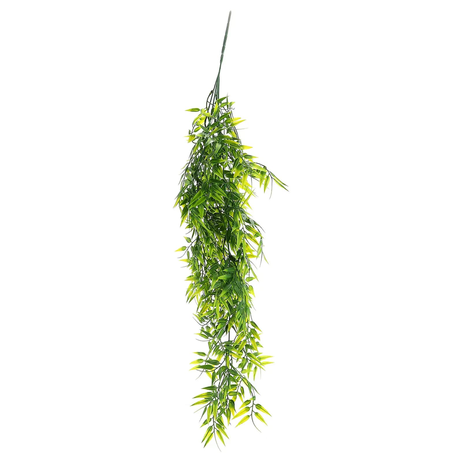 Premium Artificial Hanging Vine Plant Realistic Plastic Green Leaf Faux Vine Garland for Wedding Party Home Door Wall Decor