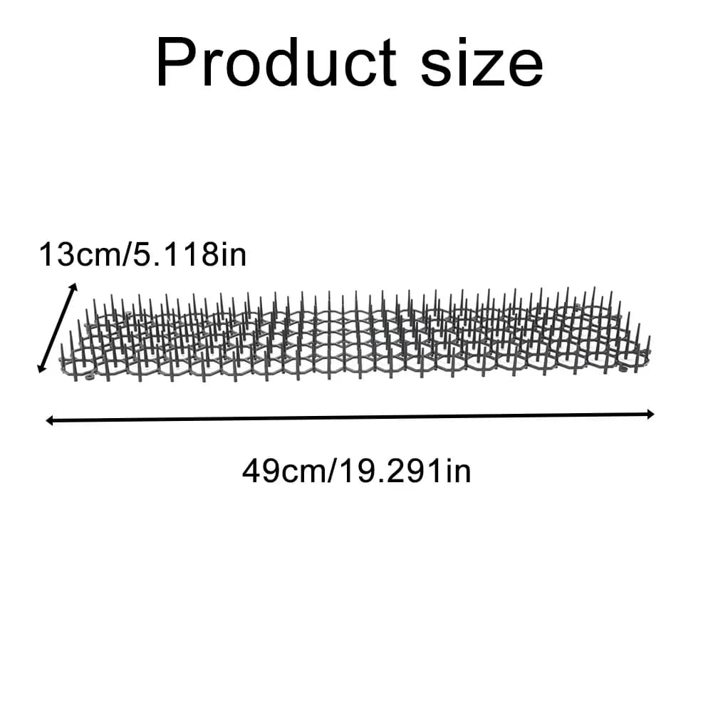 1 pz giardinaggio rete anti-gatto tappetini per scatti di gatti alberi spiedo punzoni strisce punte 200x30x1.8 cm recinzione a rete a prova di gatto e cane