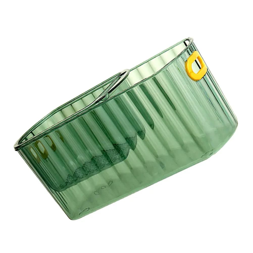 Snack Case Dried Fruit Food Storage Divided Tray Containers Compartmented Organizer Double
