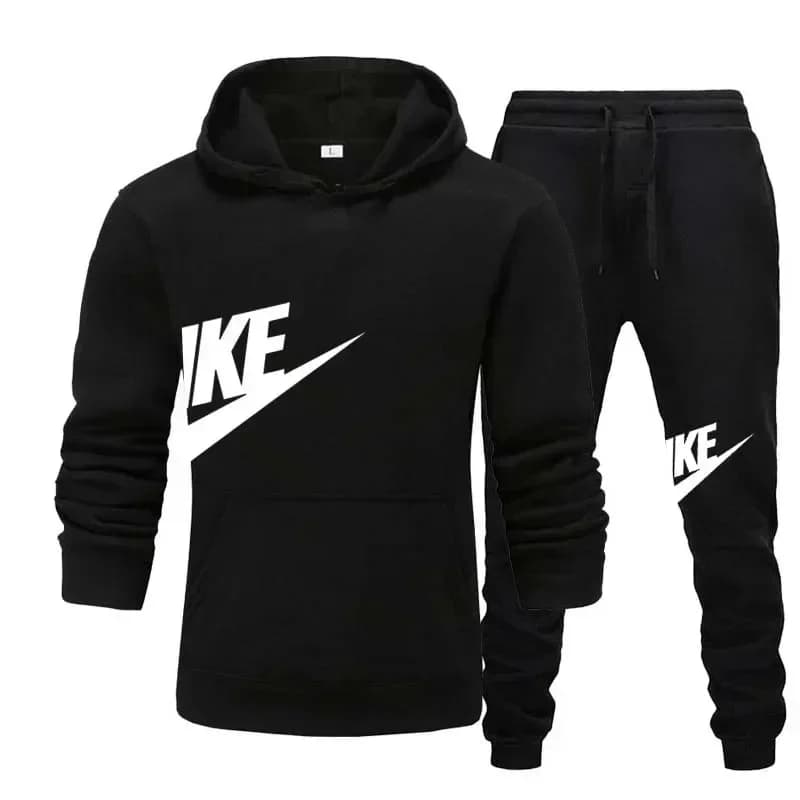 2025 Primavera Marca Uomo Felpe con cappuccio Felpa + pantaloni della tuta Autunno Inverno Caldo Tuta Set Capispalla con cappuccio da uomo
