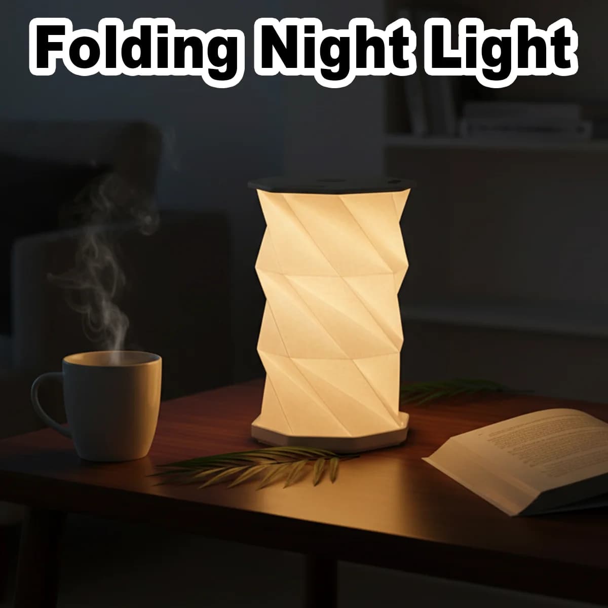 Foldable Table Lamp Touch Lamps For Bedroom Dimmable Paper Desk Portable Led Bedroom For Nightstands Home Decor Nightstand Night
