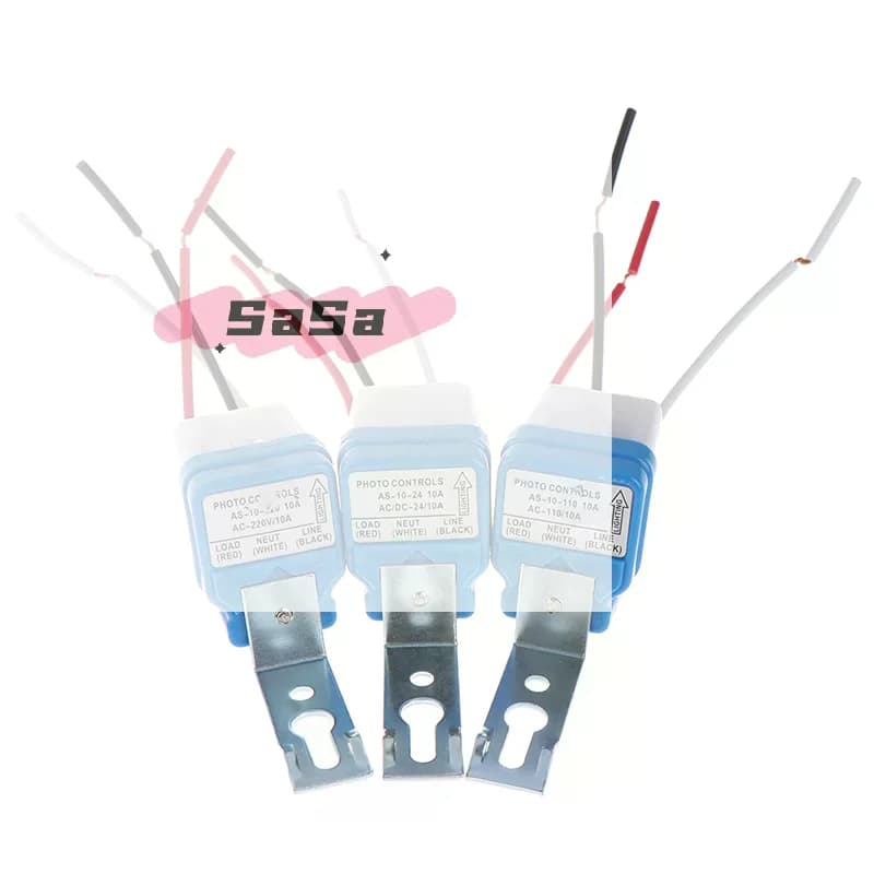 Interruttore automatico per illuminazione stradale AC 24V 110V 220V Interruttore sensore notte giorno spento per il controllo dell'illuminazione esterna