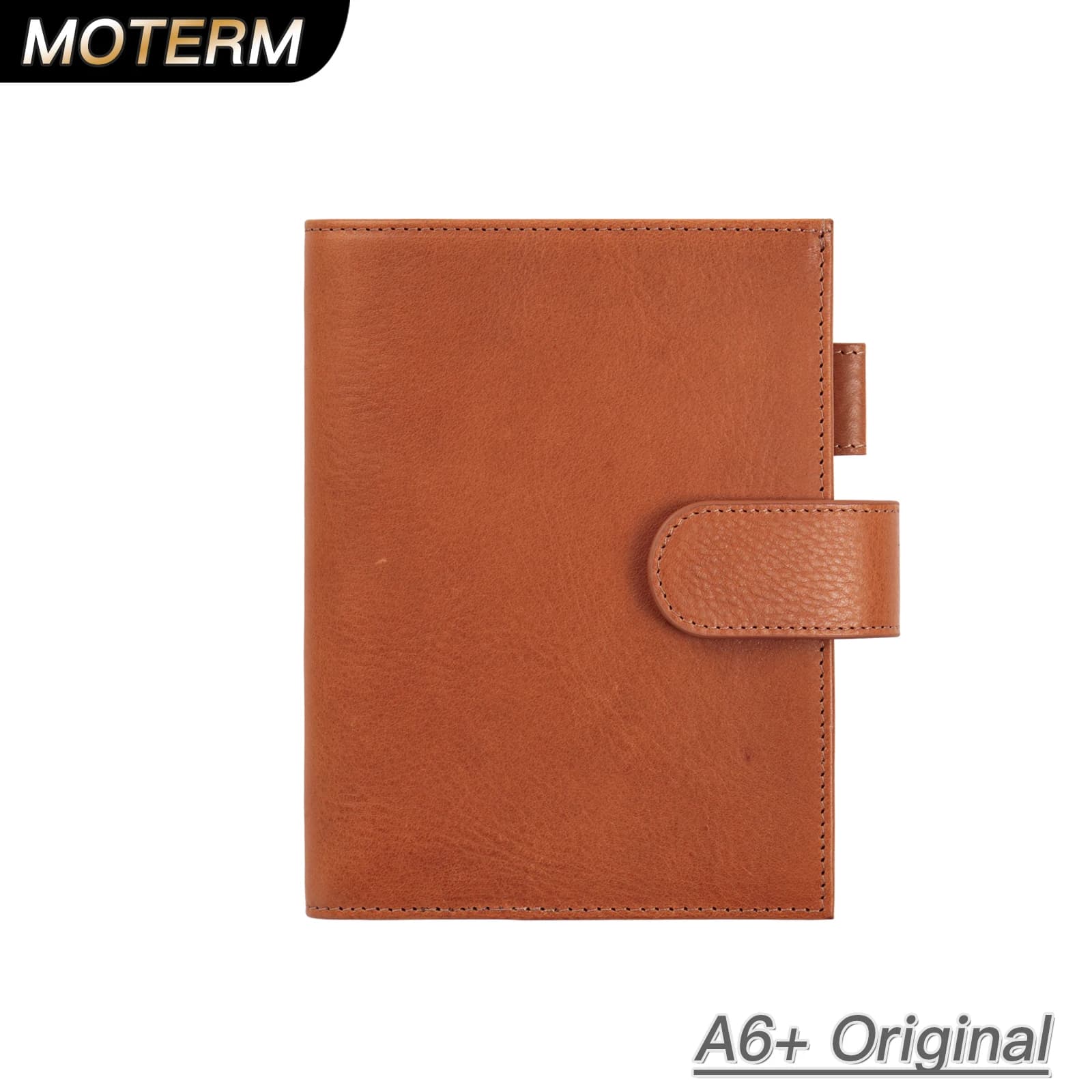 Moterm Pelle pieno fiore conciata al vegetale Copertina originale A6 Plus per A6 Stalogia Notebook Planner Organizer Agenda Diario