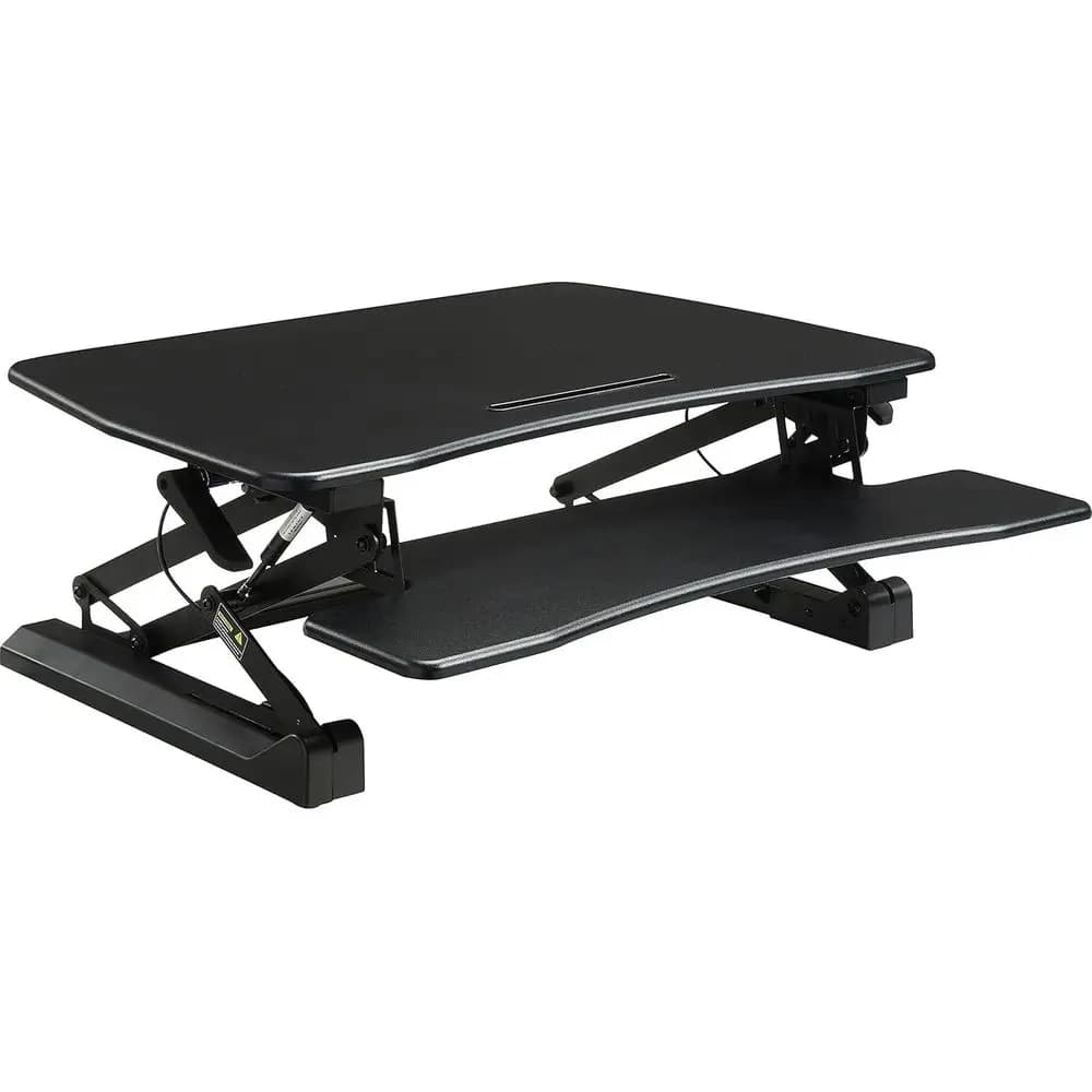Gas-Powered Illuminated Monitor Stand