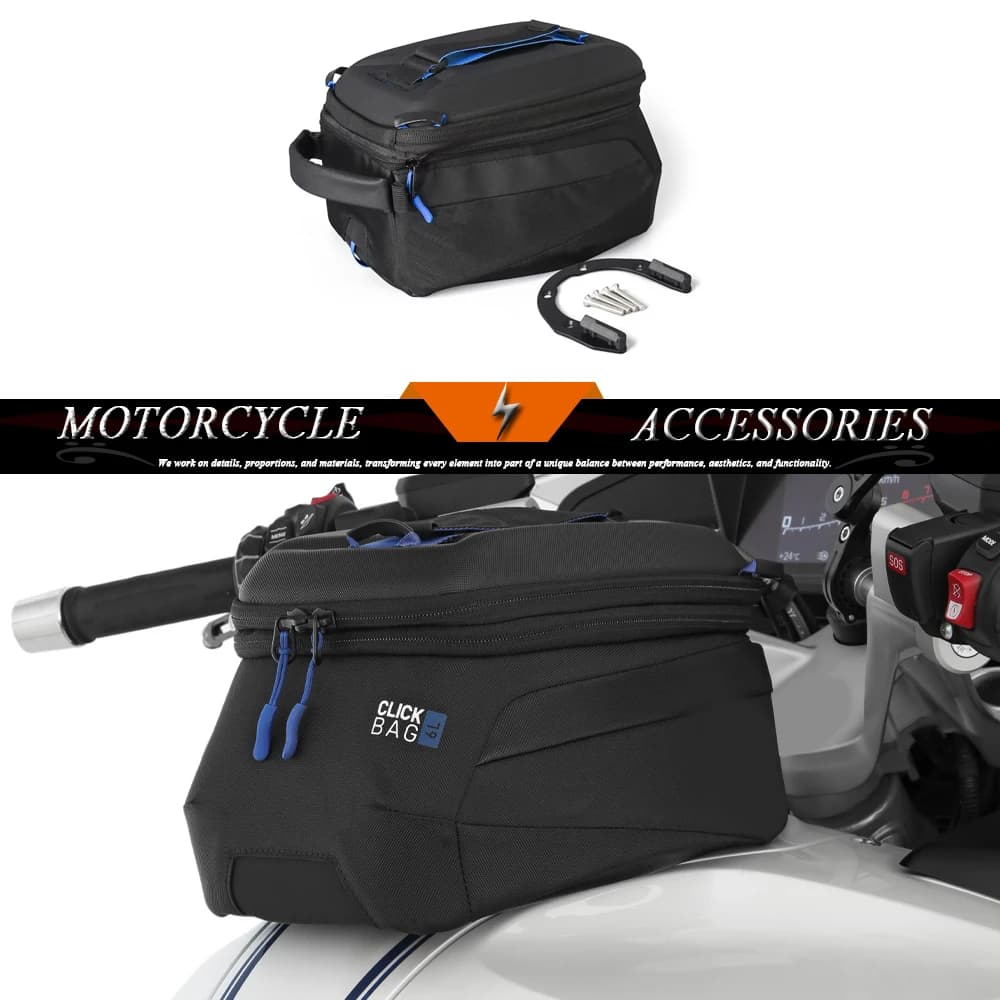 Motorcycle Accessories R1300 RT R 1300 RT R1300RT Black Luggage Storage Bags 6L~8L For BMW R1300RT 2025 2026 Tank Bag