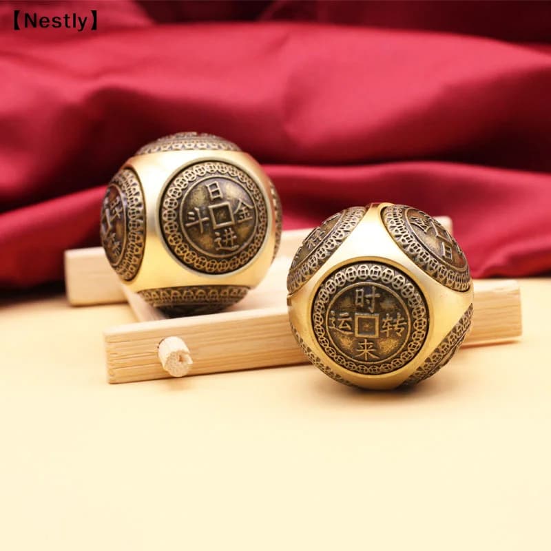 Cubo Antistress a Sei Facce con Quattro Benedizioni Portafortuna, Fidget Spinner per Adulti, Giocattolo Antistress〔Nest〕